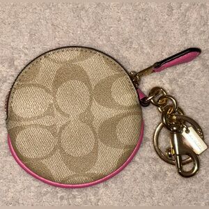 Coach Coin Pouch/Bag Charm